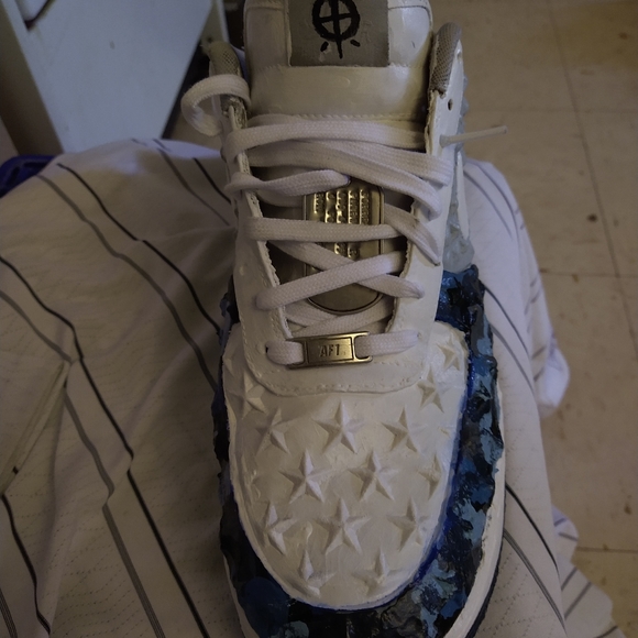 Blue air Force camo customized exclusive star air - Picture 7 of 8